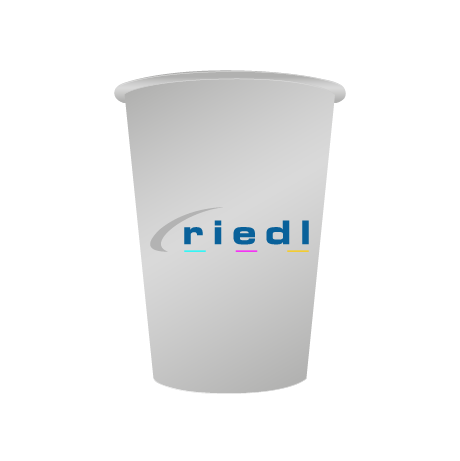 Pappbecher BIO | 300 ml einwandig | rundum bedruckt