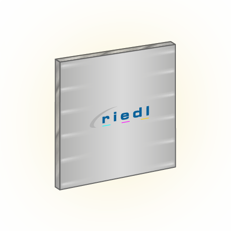 Textilspannrahmen LED für Wandmontage | B 59,4 cm x H 85,4 cm | einseitig bedruckt